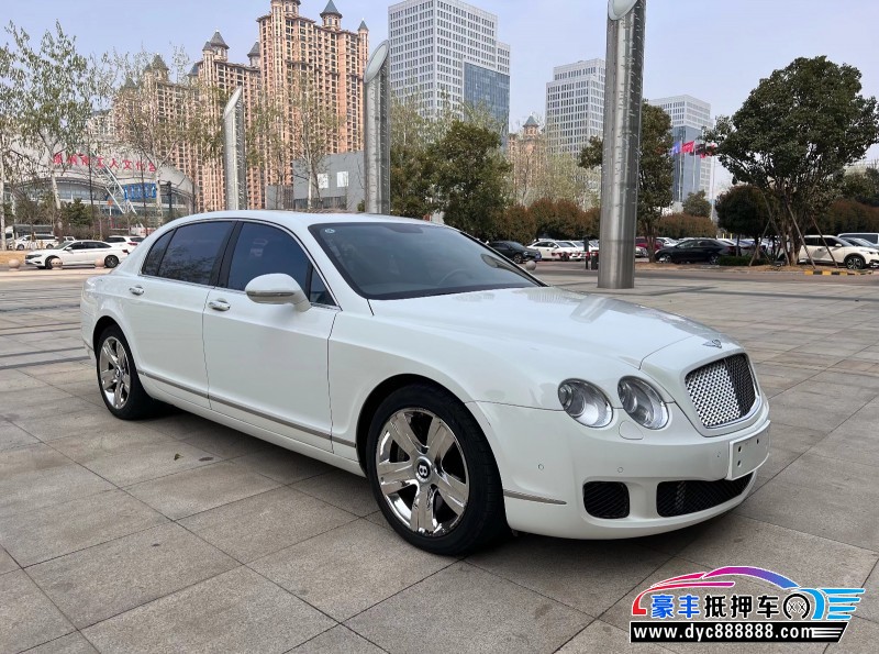 12年宾利飞驰轿车抵押车出售
