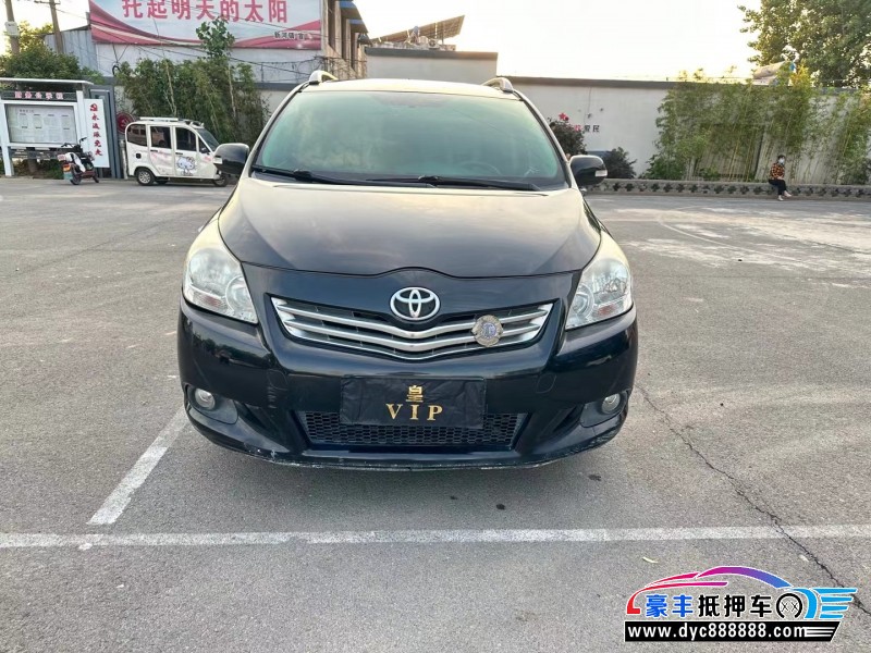 13年丰田逸致轿车抵押车出售