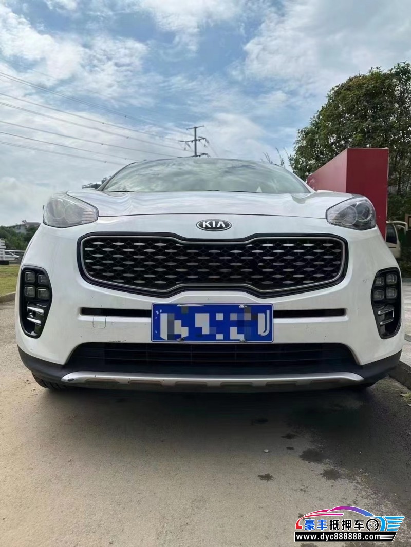 17年起亚KX5轿车抵押车出售