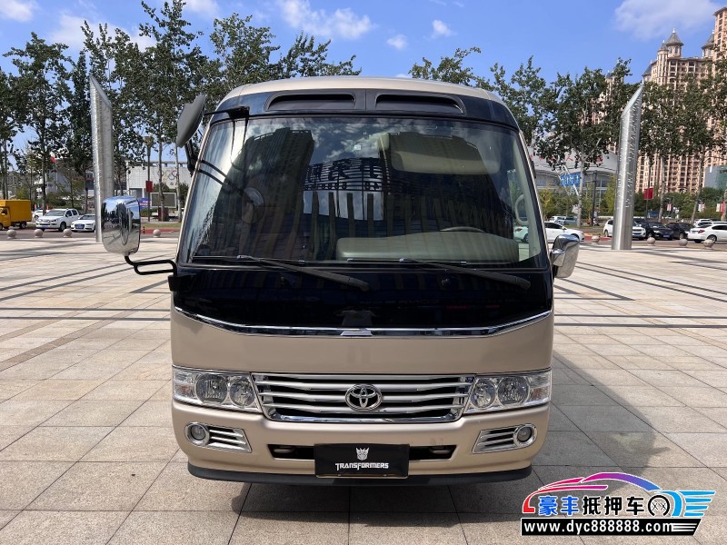 17年丰田考斯特轻客抵押车出售