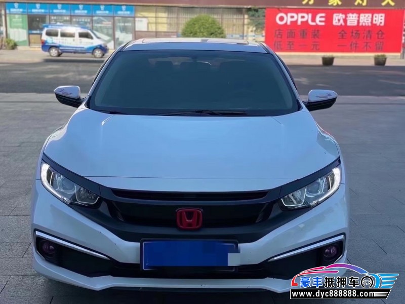 21年本田思域轿车抵押车出售