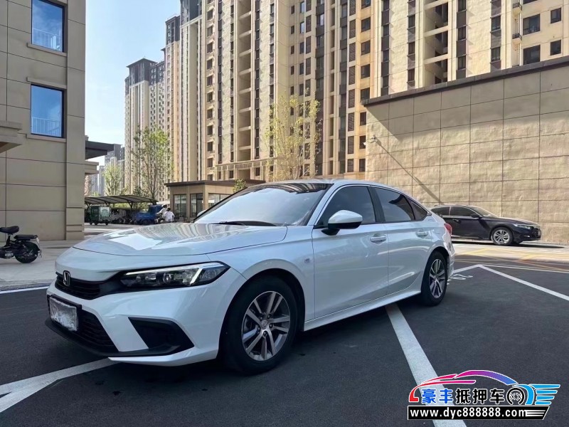 22年本田思域轿车抵押车出售