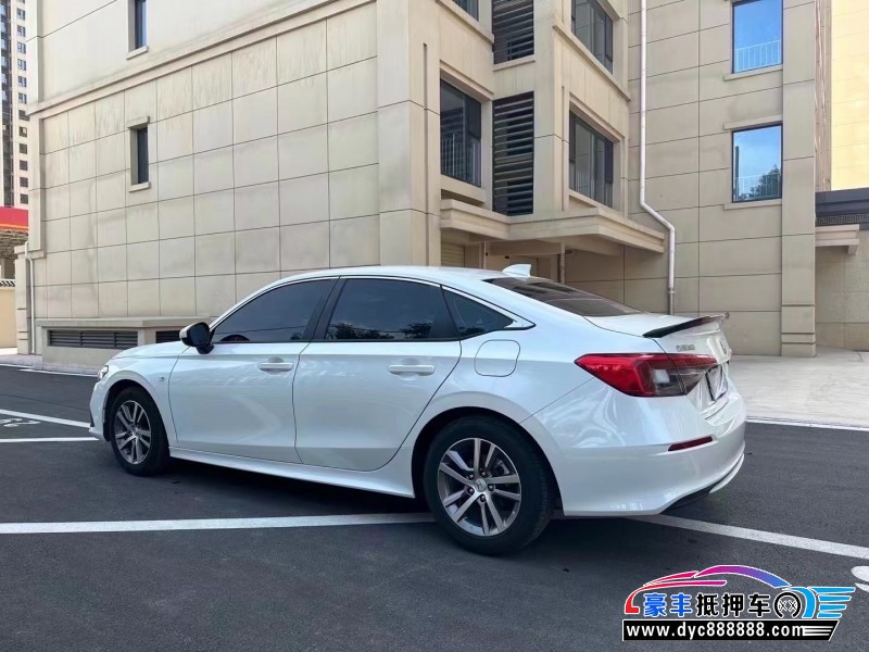 22年本田思域轿车抵押车出售