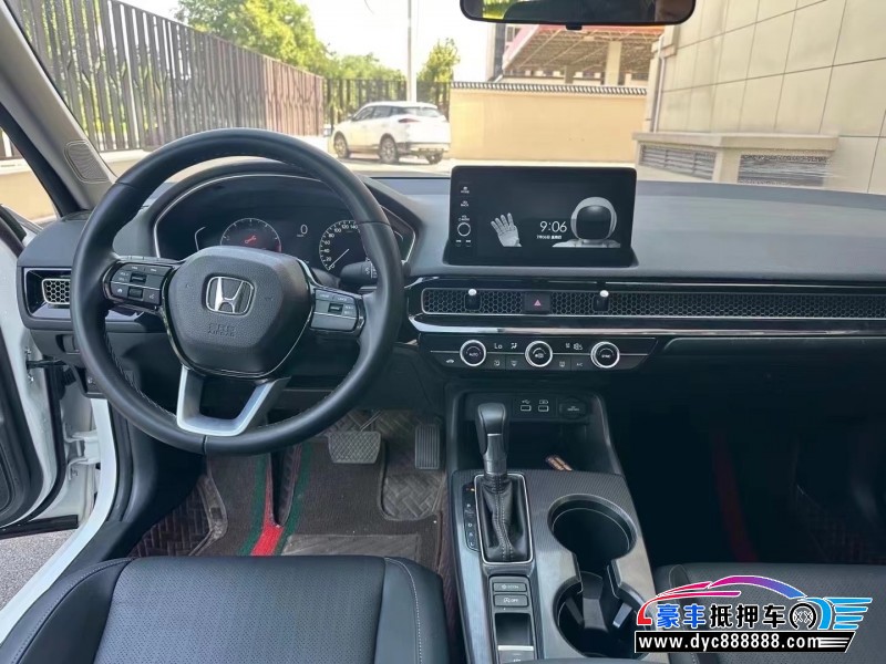 22年本田思域轿车抵押车出售