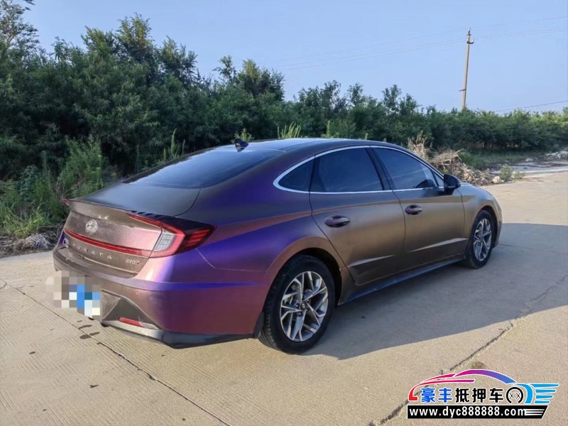 22年现代索纳塔轿车抵押车出售