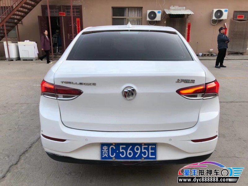 19年别克英朗轿车抵押车出售