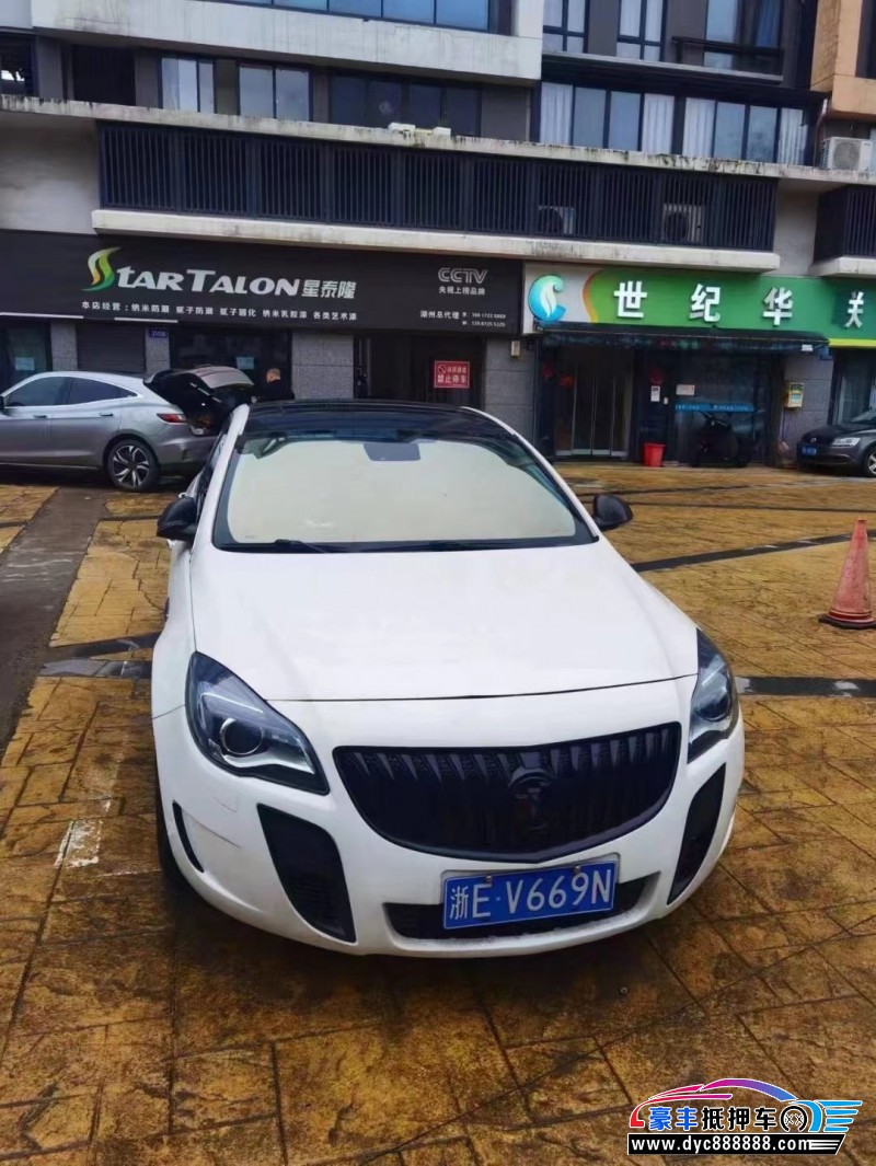 14年别克君威轿车抵押车出售