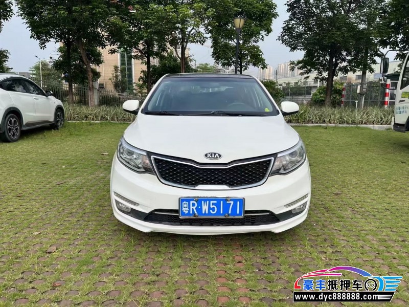 16年起亚K2轿车抵押车出售