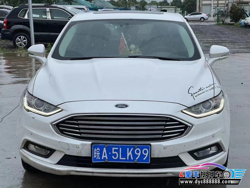 18年福特蒙迪欧轿车抵押车出售