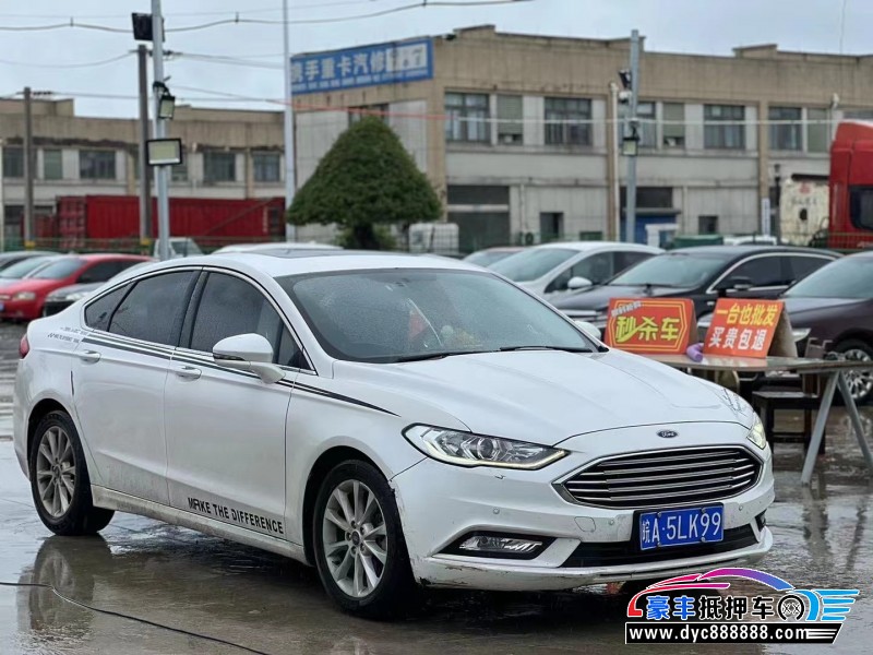 18年福特蒙迪欧轿车抵押车出售