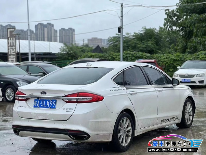 18年福特蒙迪欧轿车抵押车出售