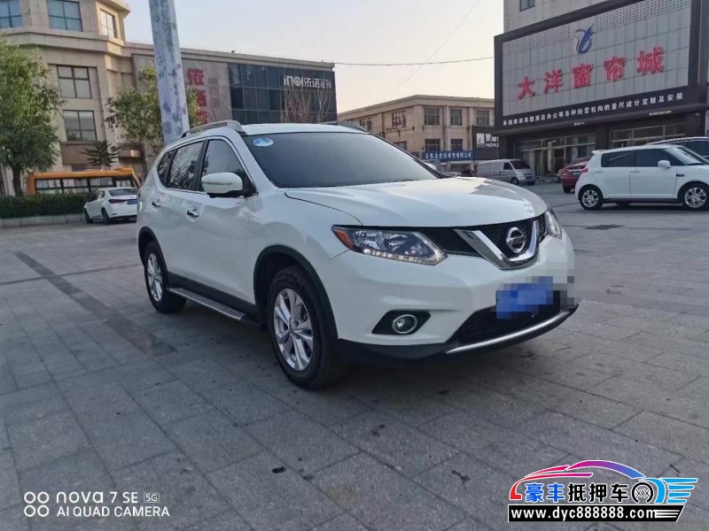 16年日产奇骏轿车抵押车出售