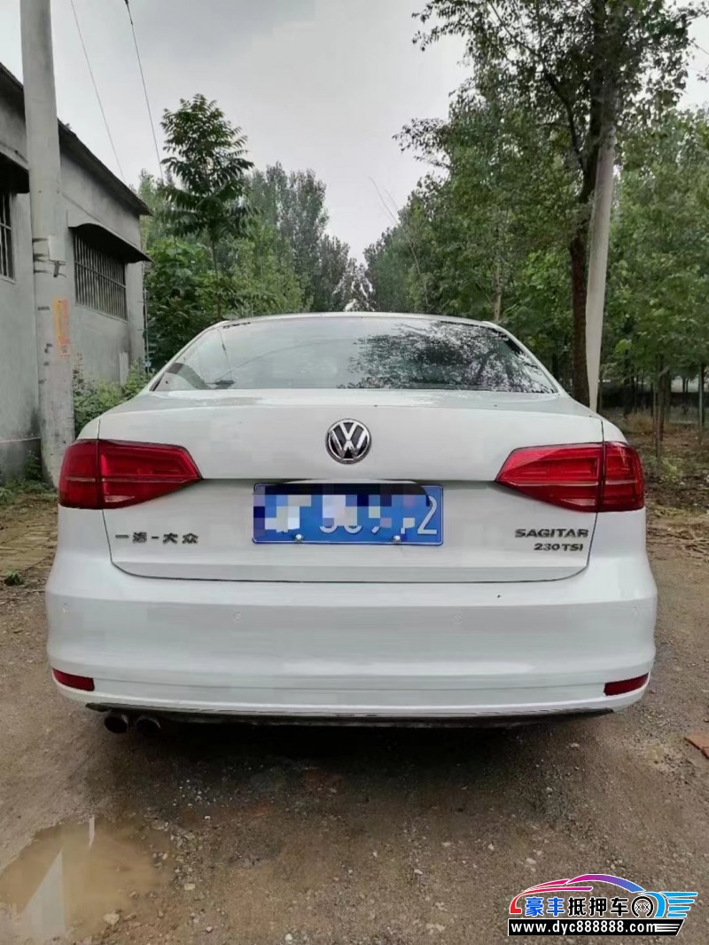 16年大众速腾轿车抵押车出售