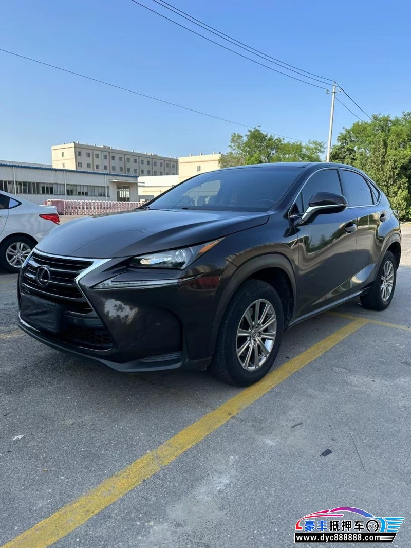 15年雷克萨斯NXSUV抵押车出售