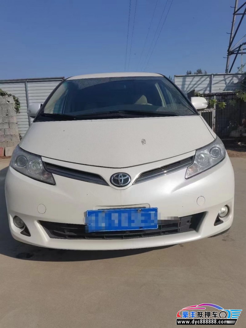 19年丰田普瑞维亚轿车抵押车出售