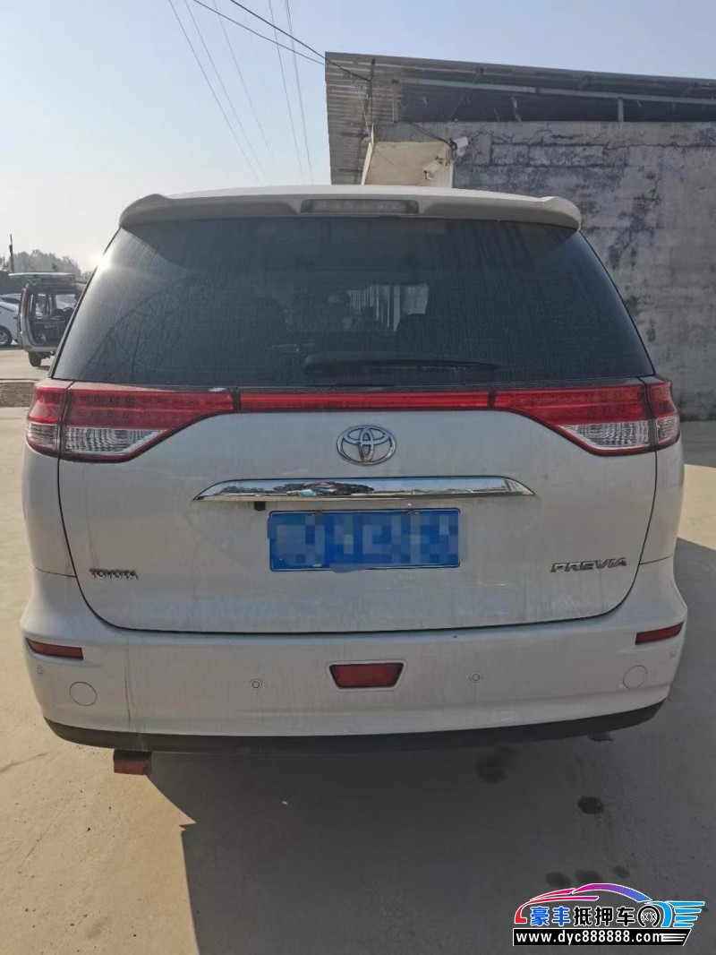 19年丰田普瑞维亚轿车抵押车出售