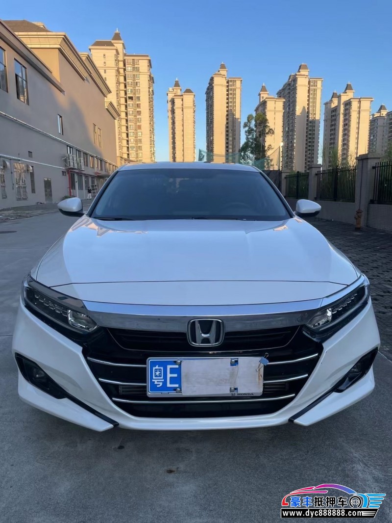 22年本田雅阁轿车抵押车出售