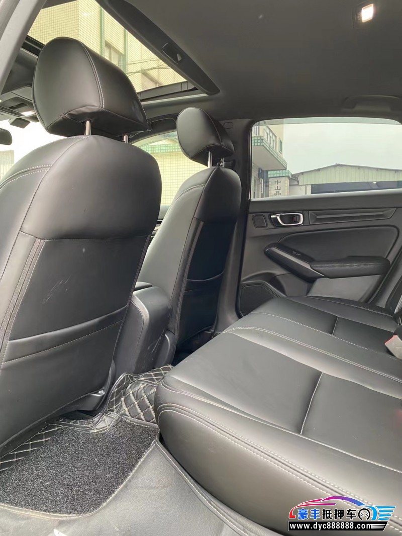 22年本田思域轿车抵押车出售