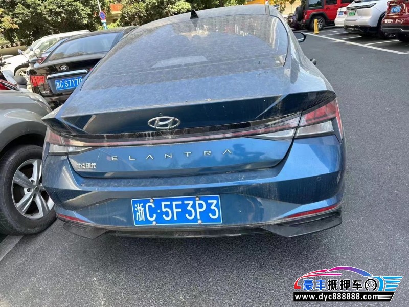 20年现代伊兰特轿车抵押车出售