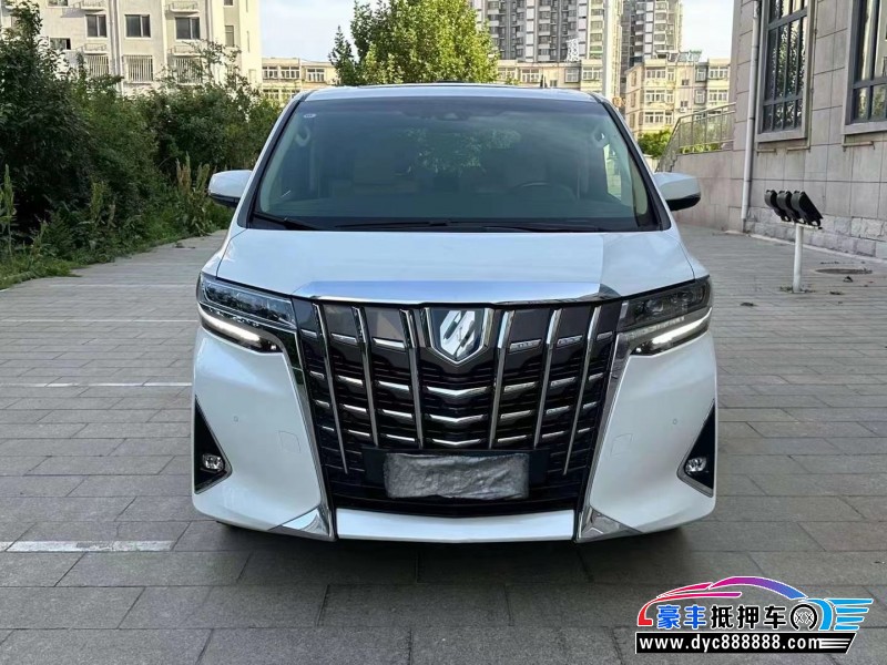 20年丰田埃尔法MPV抵押车出售