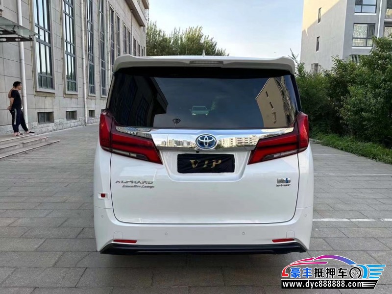 20年丰田埃尔法MPV抵押车出售