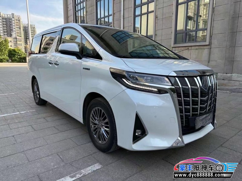 20年丰田埃尔法MPV抵押车出售