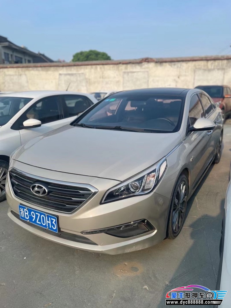 15年现代索纳塔九轿车抵押车出售