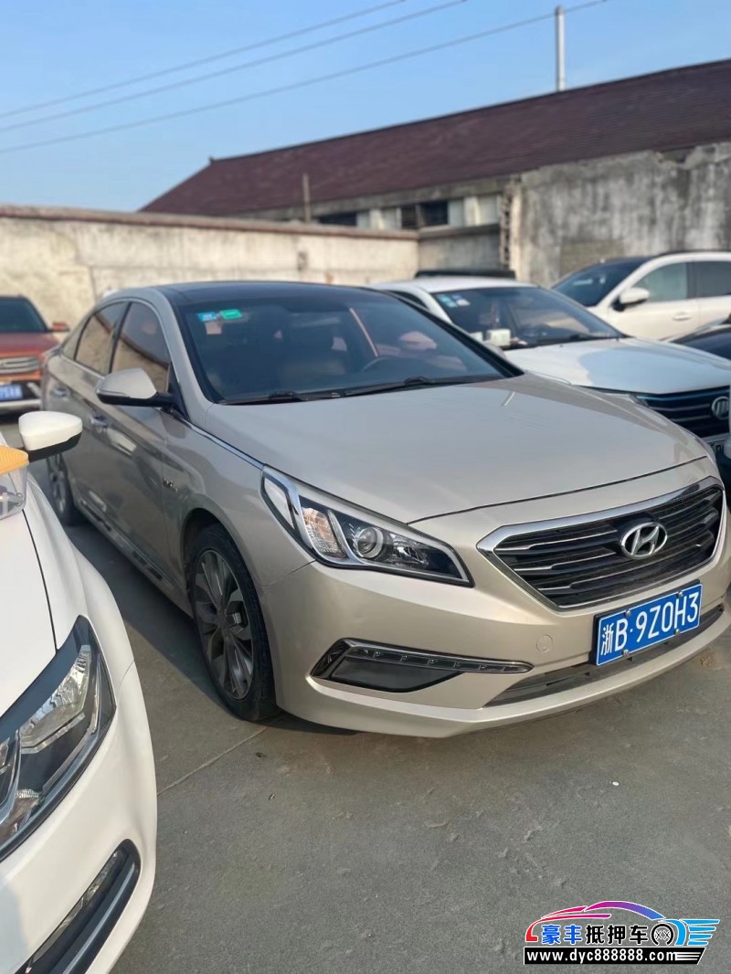 15年现代索纳塔九轿车抵押车出售