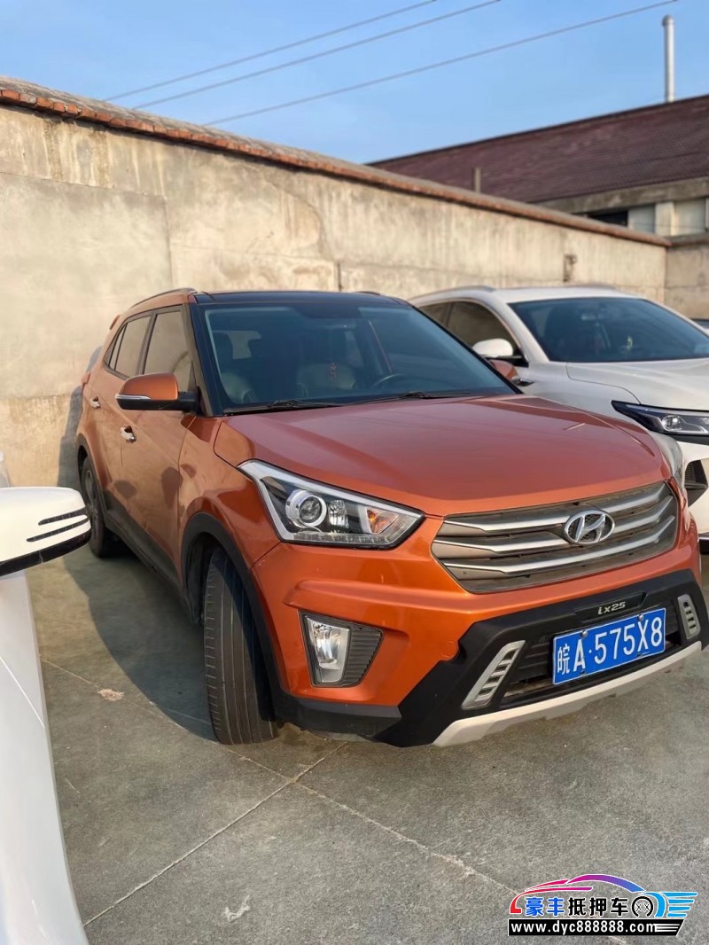 14年现代ix25SUV抵押车出售