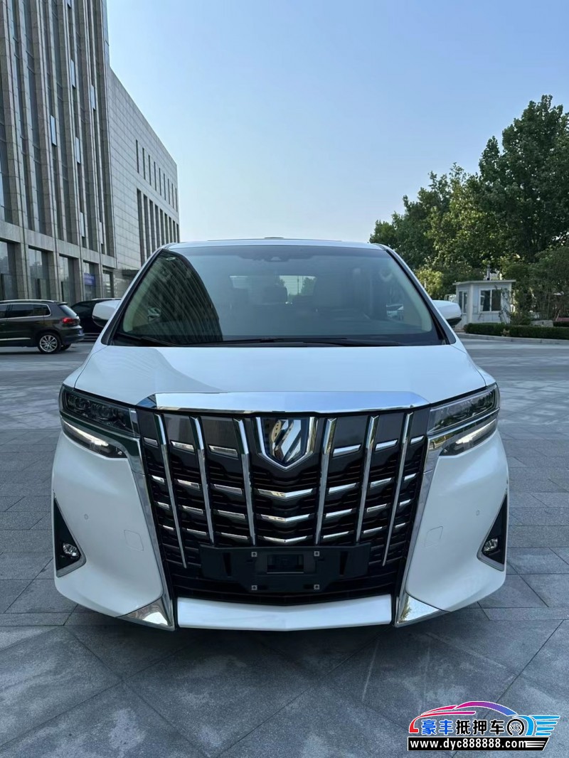 21年丰田埃尔法MPV抵押车出售