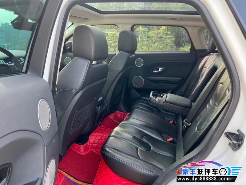 14年路虎揽胜极光SUV抵押车出售