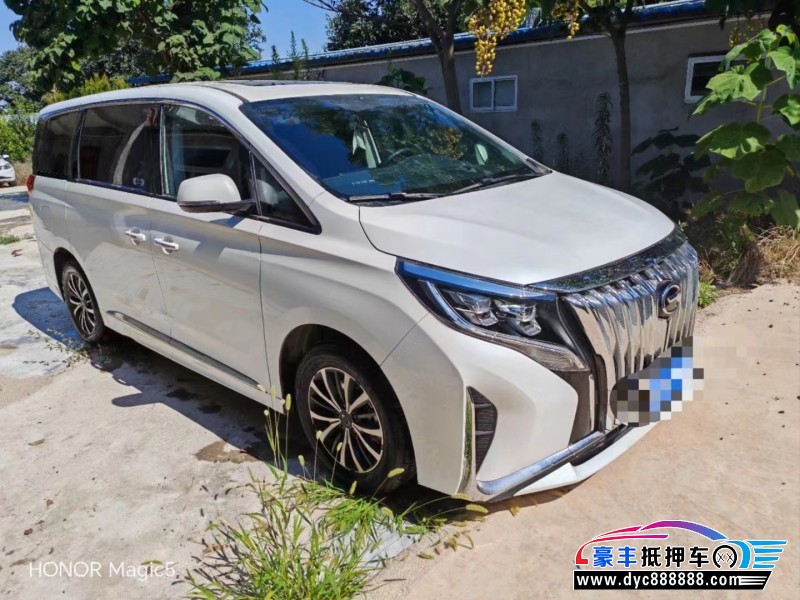 21年传祺M8MPV抵押车出售