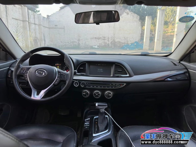 17年传祺GA6轿车抵押车出售