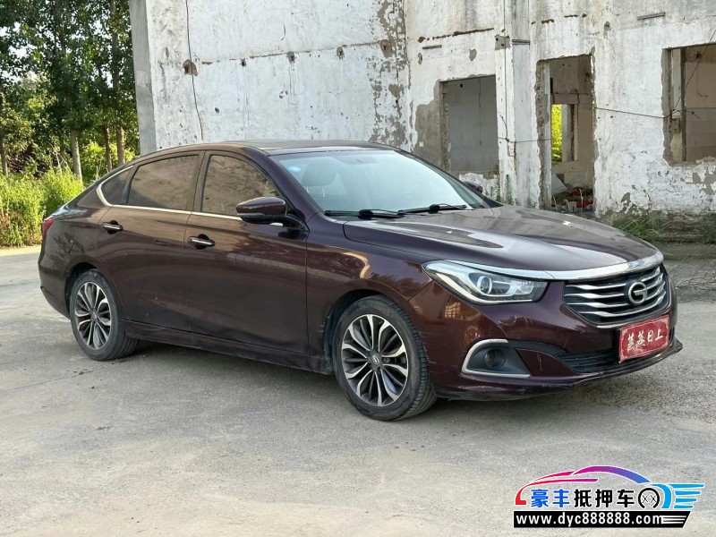 17年传祺GA6轿车抵押车出售