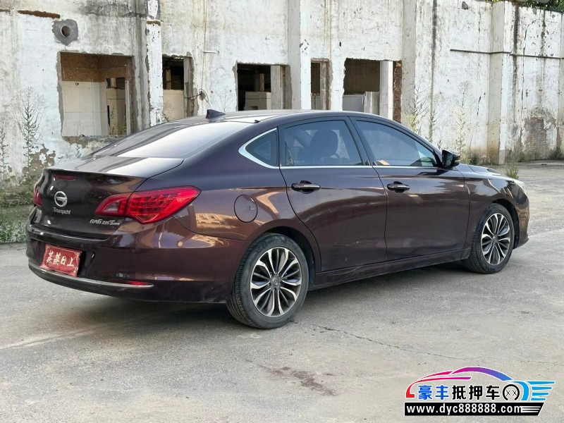 17年传祺GA6轿车抵押车出售