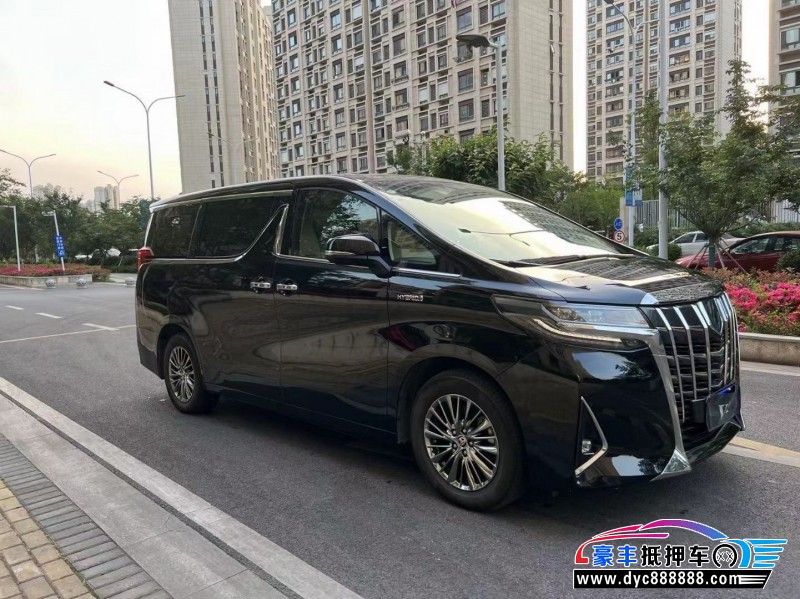 20年丰田埃尔法轿车抵押车出售