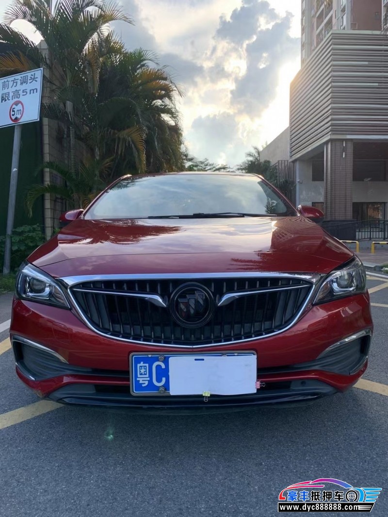 17年别克威朗轿车抵押车出售