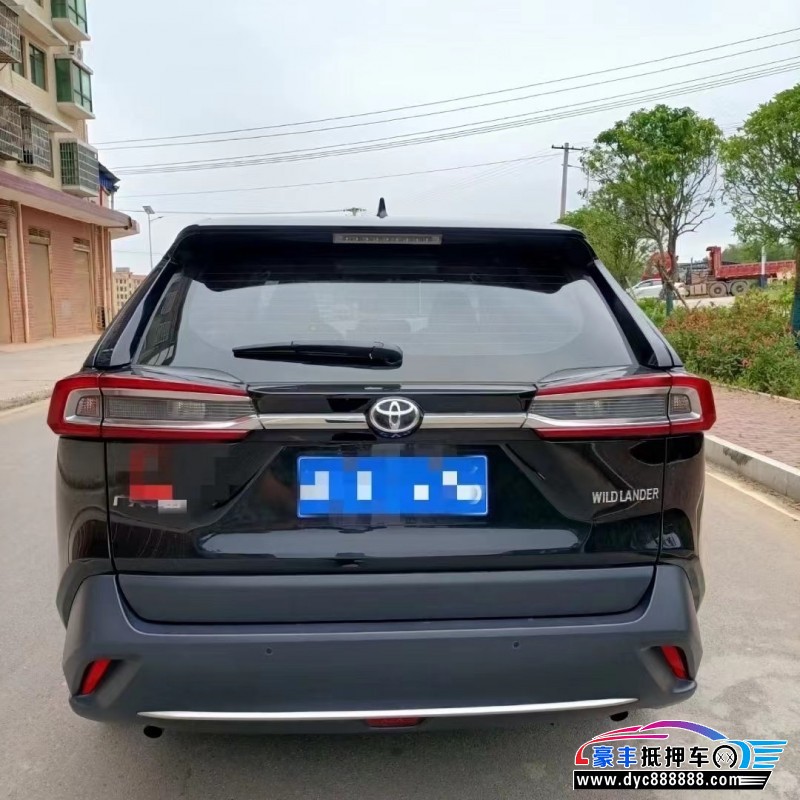 21年丰田威兰达轿车抵押车出售