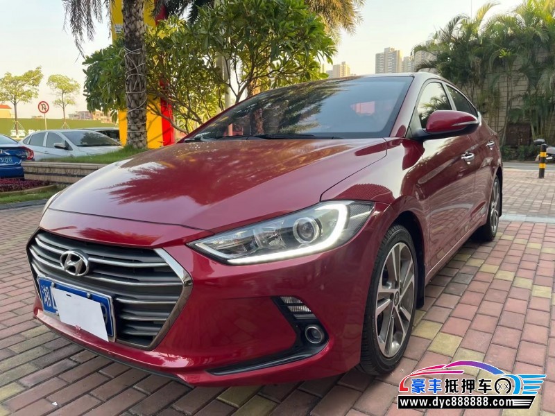 19年现代领动轿车抵押车出售