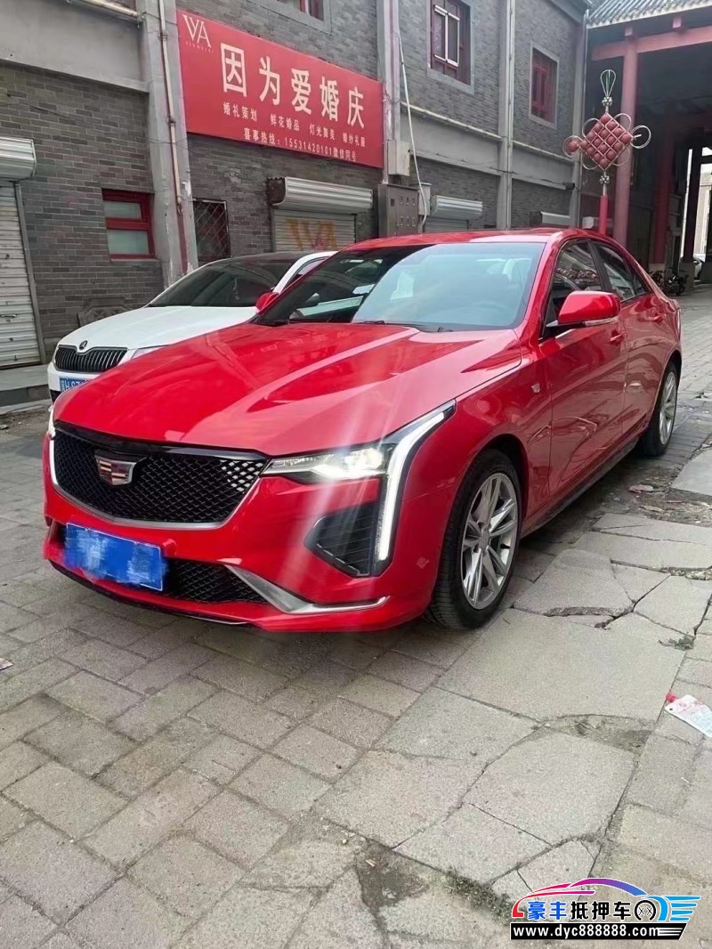 23年凯迪拉克CT4轿车抵押车出售