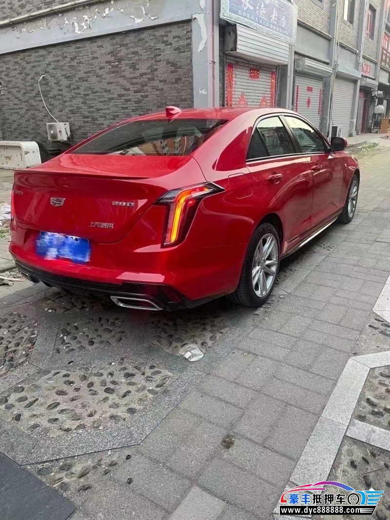 23年凯迪拉克CT4轿车抵押车出售