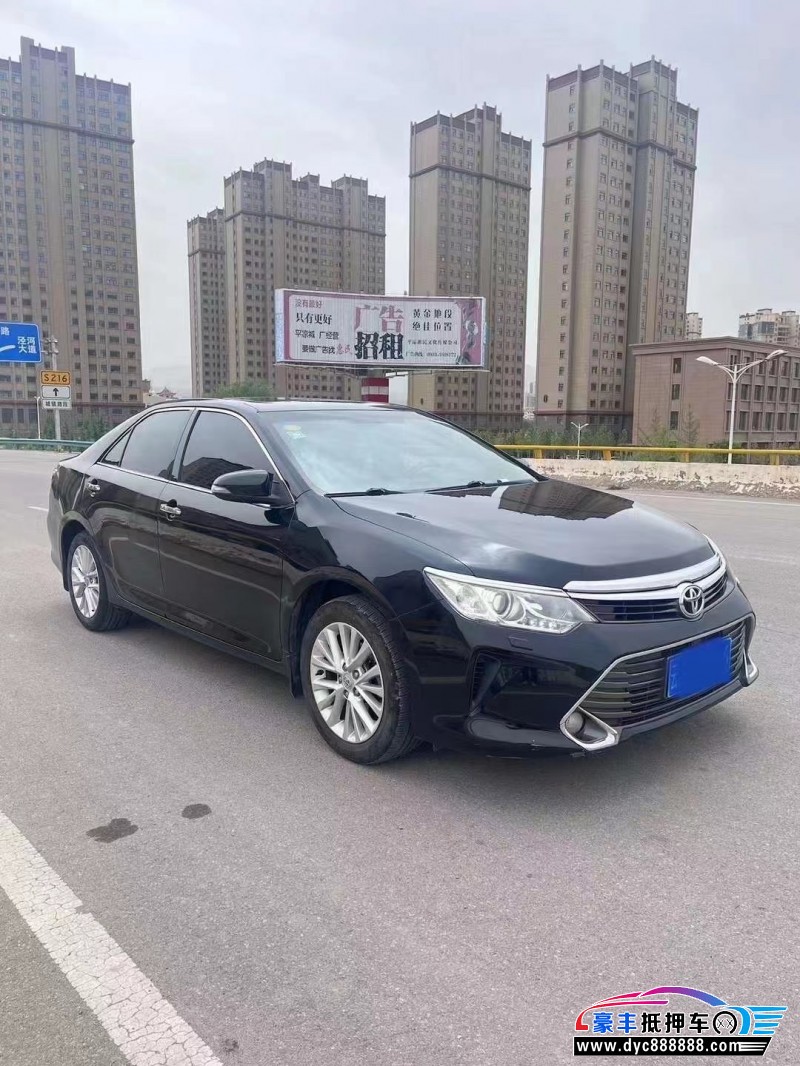 16年丰田凯美瑞轿车抵押车出售