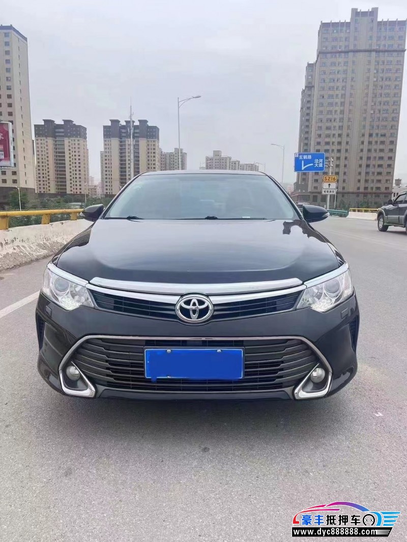 16年丰田凯美瑞轿车抵押车出售