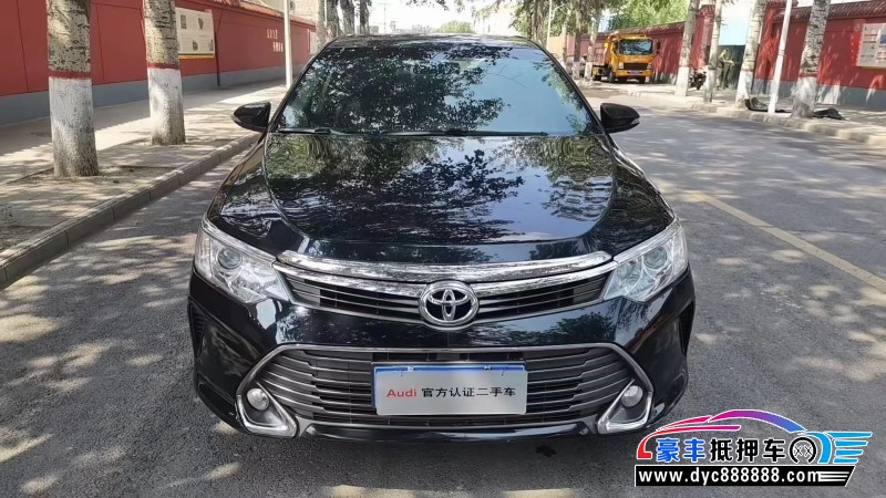 16年丰田凯美瑞轿车抵押车出售