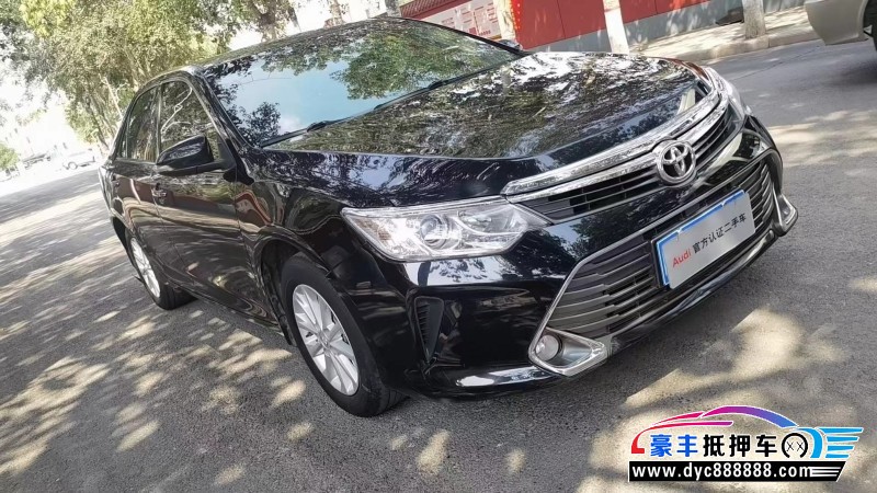 16年丰田凯美瑞轿车抵押车出售