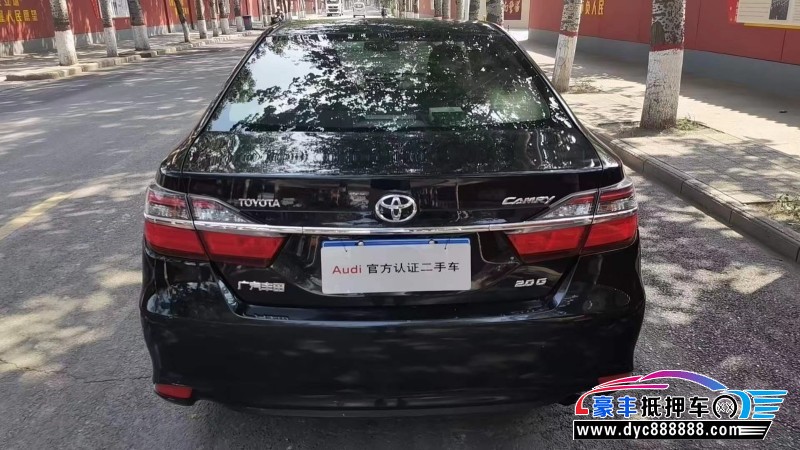 16年丰田凯美瑞轿车抵押车出售