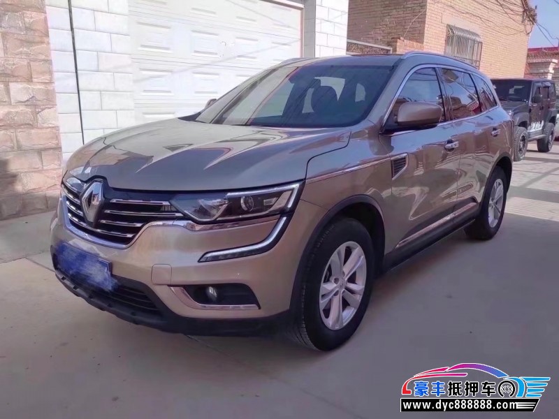 18年雷诺科雷傲轿车抵押车出售