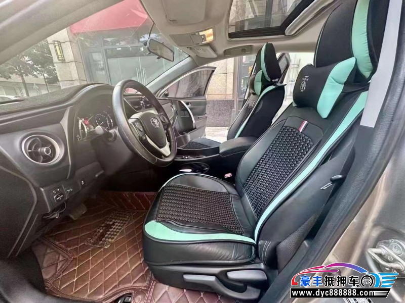 17年丰田卡罗拉轿车抵押车出售