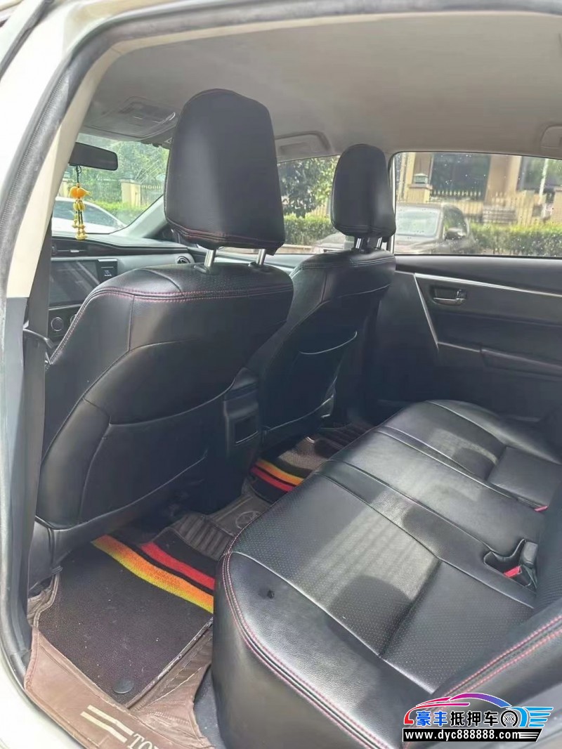 19年丰田卡罗拉轿车抵押车出售