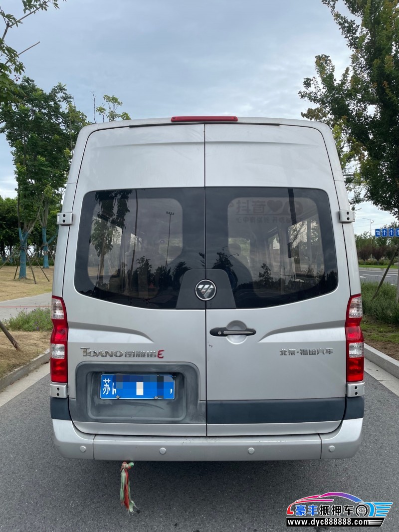 18年福田图雅诺轻客抵押车出售